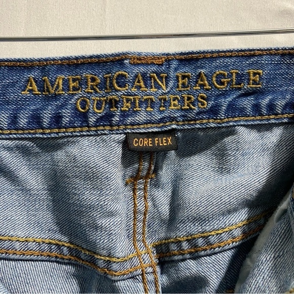 American Eagle Men’s faded ripped jeans size 36 - Picture 10 of 15